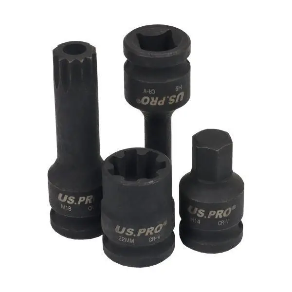 Us Pro Tools 16Pc 1/2" Drive Brake Caliper Service Set 6235 2