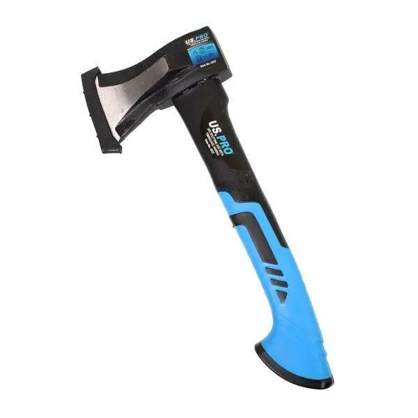 Us Pro Tools 1Kg Splitting Axe With Fibreglass Handle Log Splitting Maul 4537 1