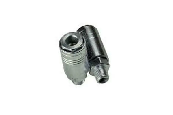 Us Pro Tools 2 X 1/4" Bspt Male Air Coupler One Touch - Male Air Fittings 8185 1