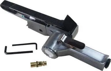 Us Pro Tools 20Mm Air Belt Sander With Sanding Belts 8318 1