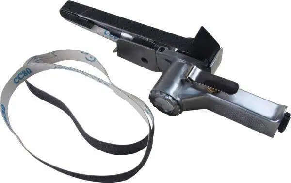 Us Pro Tools 20Mm Air Belt Sander With Sanding Belts 8318 2