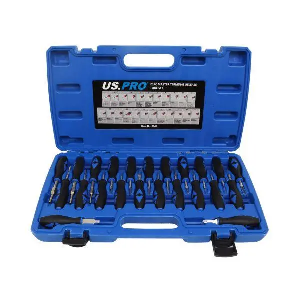 Us Pro Tools 23Pc Master Terminal Release Tool Set Electrical Terminal Release Tool 6843 1
