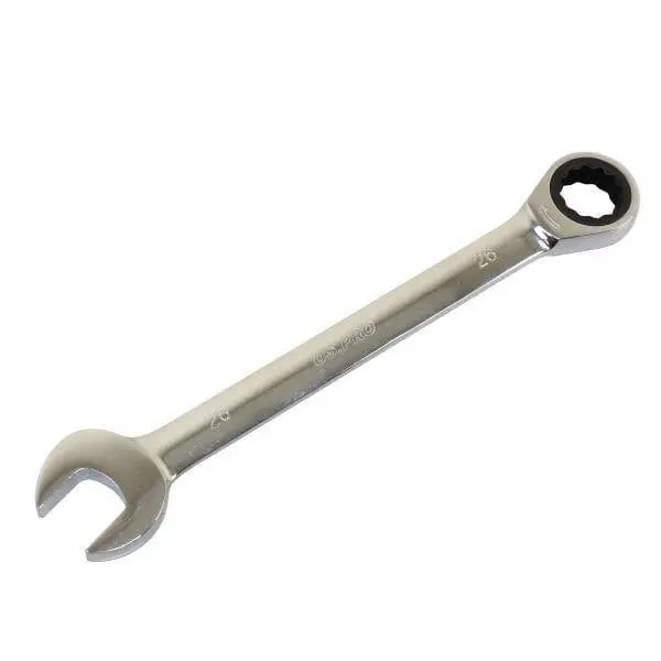 Us Pro Tools 26Mm Ratchet Spanner Wrench 72 Teeth Open & Ring End Wrench 3587 1