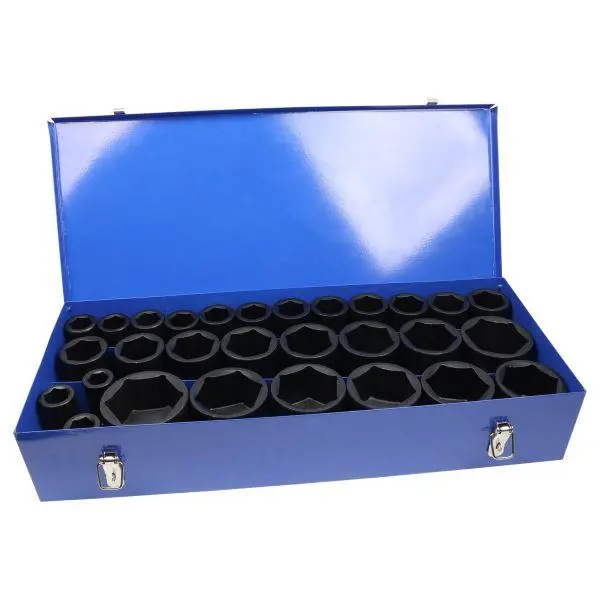 Us Pro Tools 29Pc 3/4" Dr 6Pt Deep Impact Socket Set 19-65Mm 7574 1