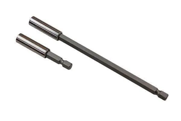 Us Pro Tools 2Pc Magnetic Screwdriver Hex Adaptor Power Bit Holder Extension Set 1618 1