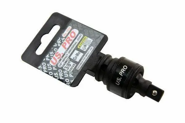 Us Pro Tools 3/8" Universal Impact Socket Joint Wobble Swivel Adaptor 1432 1