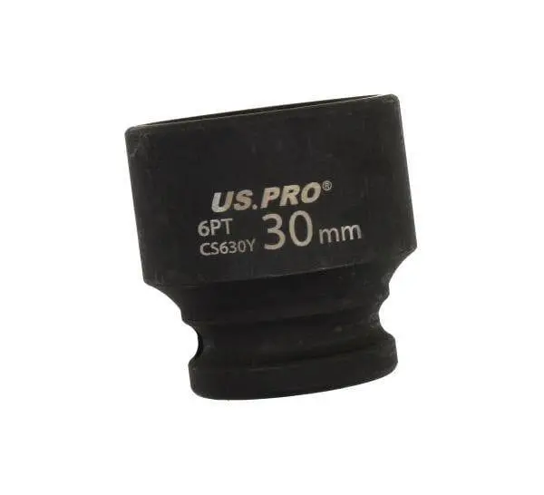 Us Pro Tools 30Mm Impact Socket 1/2" Drive 6 Point Single Hex 3829 1