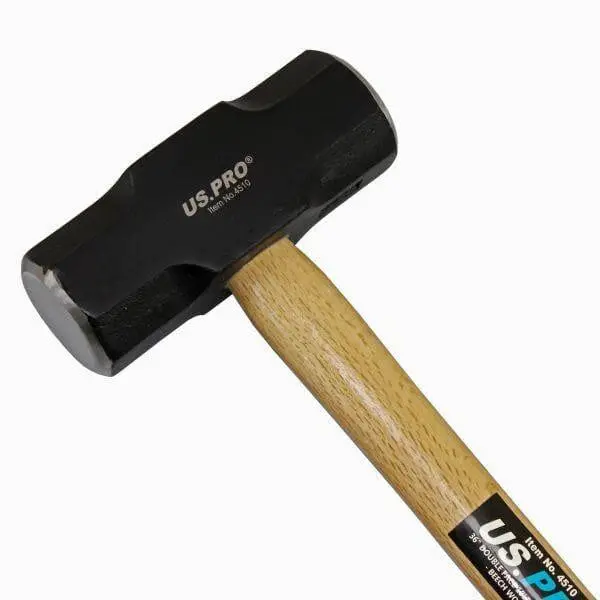 Us Pro Tools 36" Double Face 10Lb Sledge Hammer Beech Wood Handle 4510 2