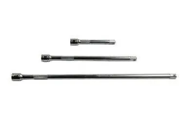 Us Pro Tools 3Pc 1/4" Dr Socket Extension Bar Set 75Mm 150Mm 250Mm Long 3261 1