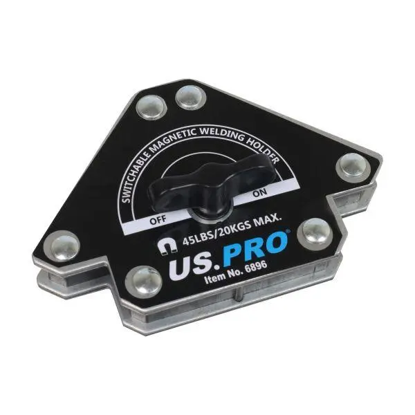 Us Pro Tools 45Lbs Switchable Magnetic Welding Holder 45 90 135 Degrees 6896 1