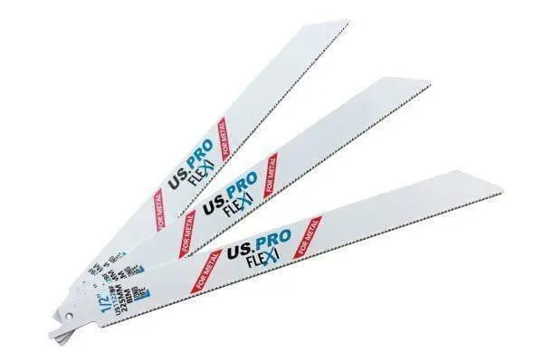 Us Pro Tools 5 X 225Mm Reciprocating Saw Blade For Metal Us1122bf 9136 1