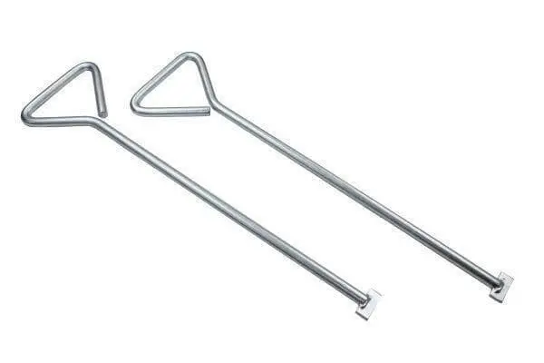 Us Pro Tools 520Mm T-End Manhole Cover Keys 2 Pack 2303 1