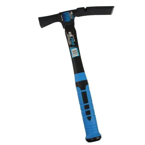 Us Pro Tools 600 Gram Brick Hammer With Fibreglass Handle 4529 1