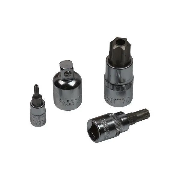 Us Pro Tools 64Pc 1/4", 3/8" & 1/2" Star Bit Sockets & E Star Sockets Set 7568 2