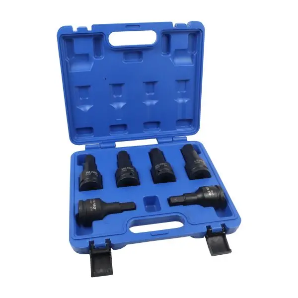 Us Pro Tools 6Pc 3/4" Dr Impact Hex Allen Bit Socket Set Sockets 14 - 27Mm 3770 1