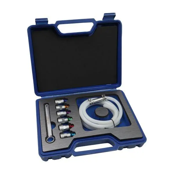 Us Pro Tools 8Pc Brake Bleeder Socket & Wrench Set 7–12Mm With Hose & Check Valve 6243 1