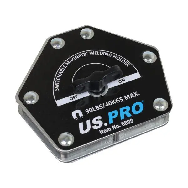 Us Pro Tools 90Lbs Switchable Magnetic Welding Holder 30 45 60 75 90 105° 6899 1