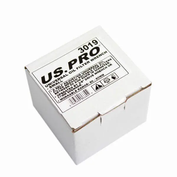Us Pro Tools Adjustable Universal Oil Filter Wrench Small 60 - 80Mm 3019 2