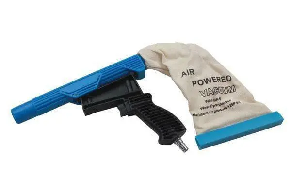 Us Pro Tools Air Powered Light Weight Vacuum Gun, 30Mm Nozzle With Reusable Dust Bag 8788 1