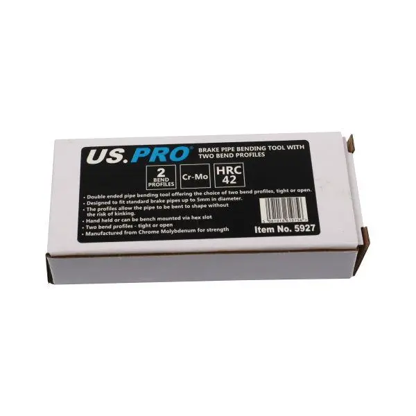 Us Pro Tools Brake Pipe Bending Tool With Two Bend Profiles 5927 2
