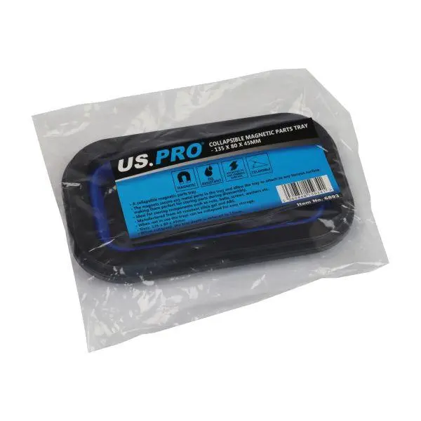Us Pro Tools Collapsible Magnetic Parts Tray 135 X 80Mm Blue 6893 2