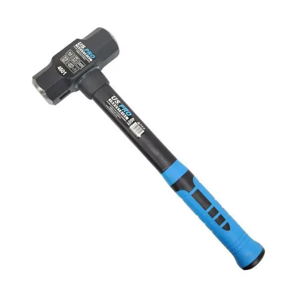 Us Pro Tools Double Face 4Lb Sledge Hammer Fibreglass Handle 1.8Kg 384Mm 4601 1