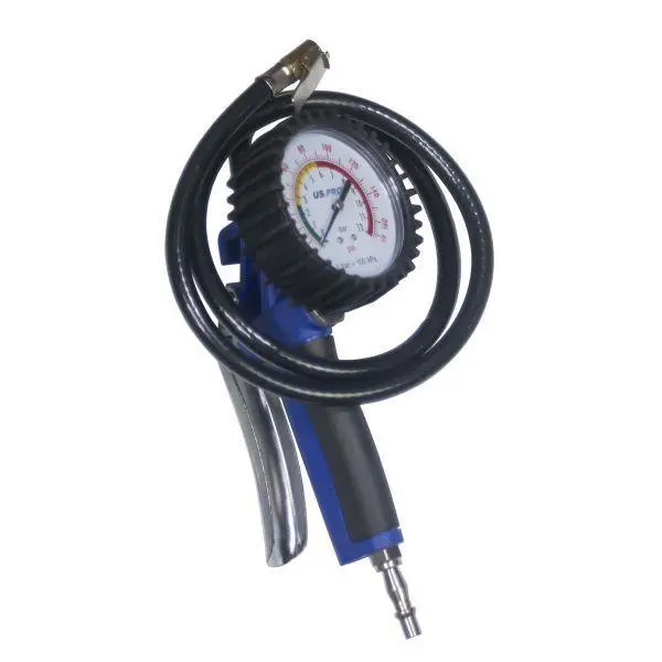 Us Pro Tools Heavy Duty Long Reach Tyre Inflator With Gauge 0-170Psi 8817 1