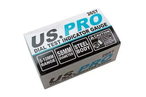 Us Pro Tools Metric Dial Test Indicator Gauge Precision Measuring 2657 2