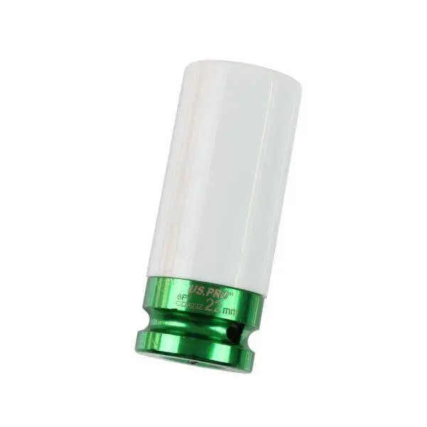 Us Pro Tools Single 1/2" Dr 22Mm Deep Impact Alloy Wheel Socket 3843 1
