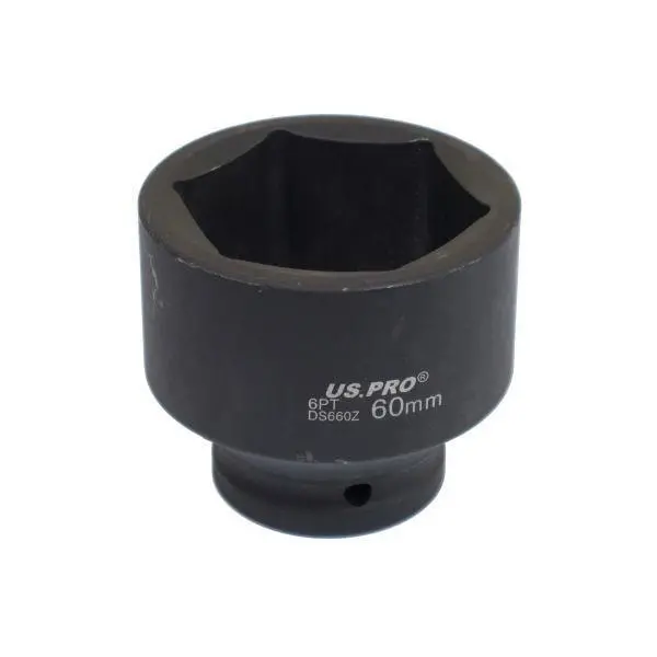 Us Pro Tools Single 3/4" Dr 60Mm 6Pt Impact Socket 3713 1