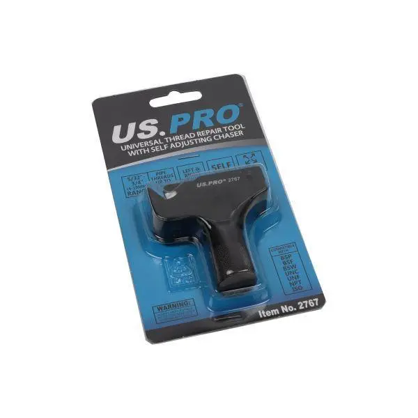 Us Pro Tools Thread Chaser Repair Tool 4-19Mm Self Adjusting To Any Pitch 2767 2