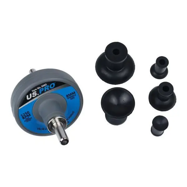 Us Pro Tools Valve Lapping Tool Attachment For Drill/Driver With 5 Cups 5562 1