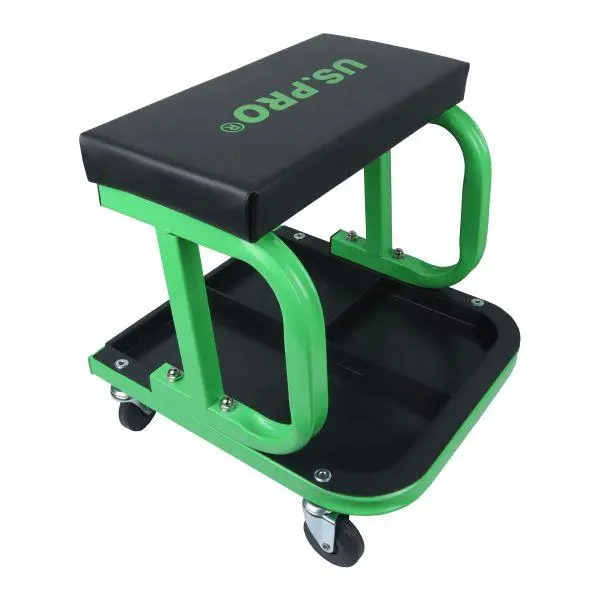 Us Pro Tools Work Seat Garage Workshop Stool With Storage 5027 1