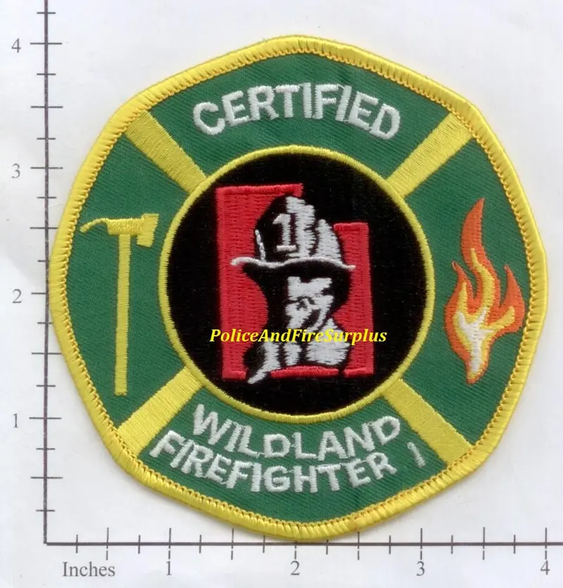 Utah - Certified Wildland Firefighter 1 Patch V1 1