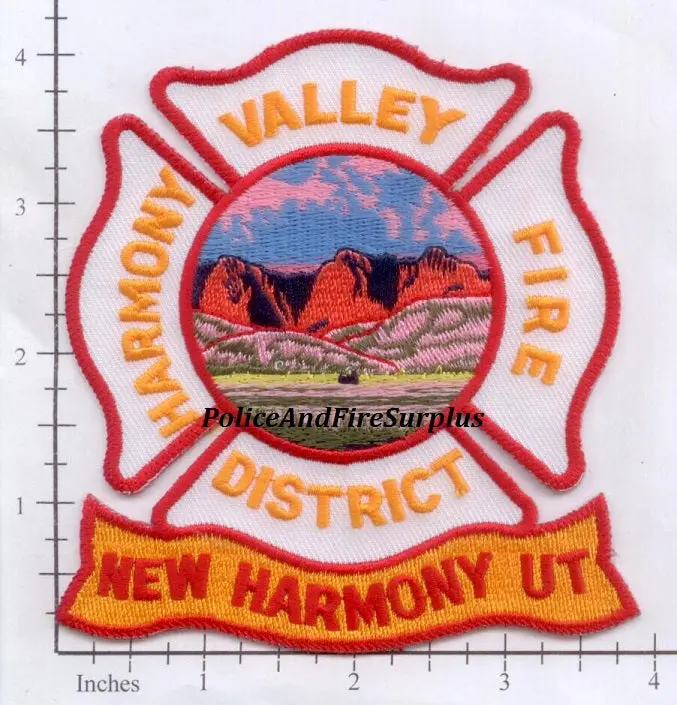 Utah - Harmony Valley Fire District Patch 1