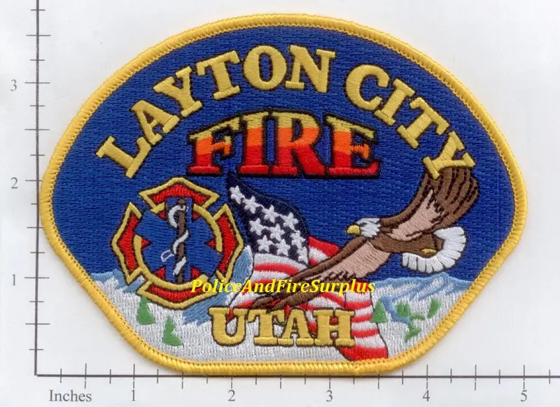 Utah - Layton City Fire Patch 1