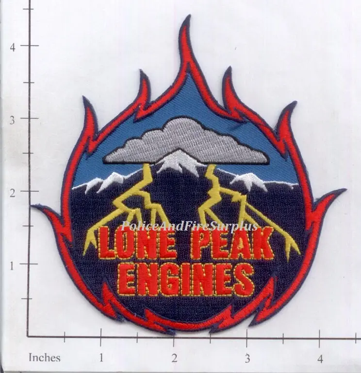 Utah - Lone Peak Engines Fire District Patch 1