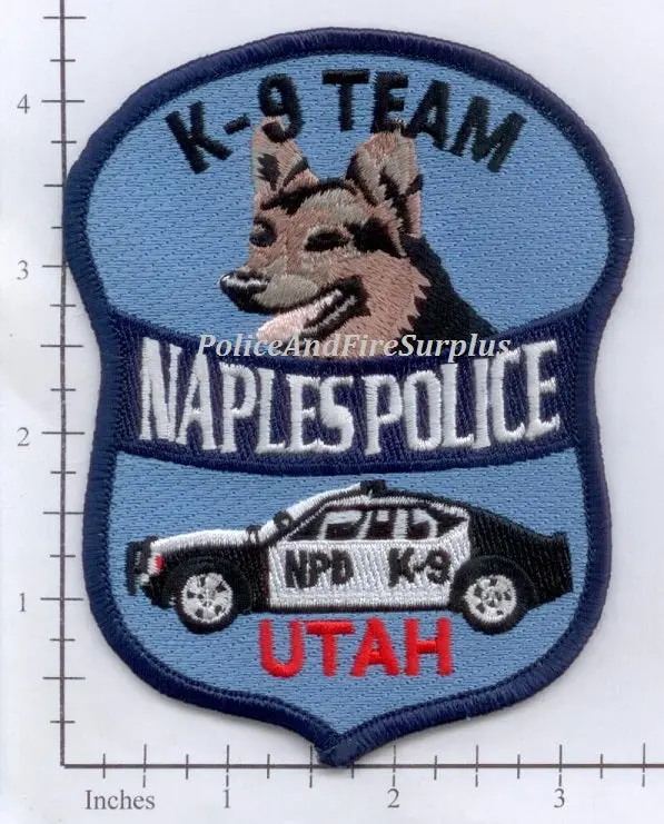 Utah - Naples Police Dept K-9 Patch 1