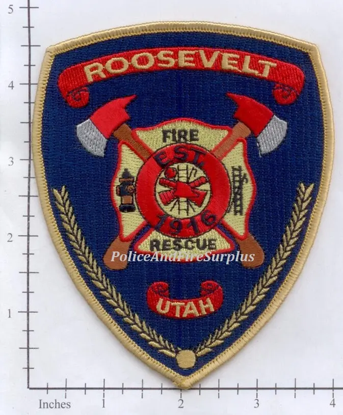 Utah - Roosevelt Fire Rescue Patch 1
