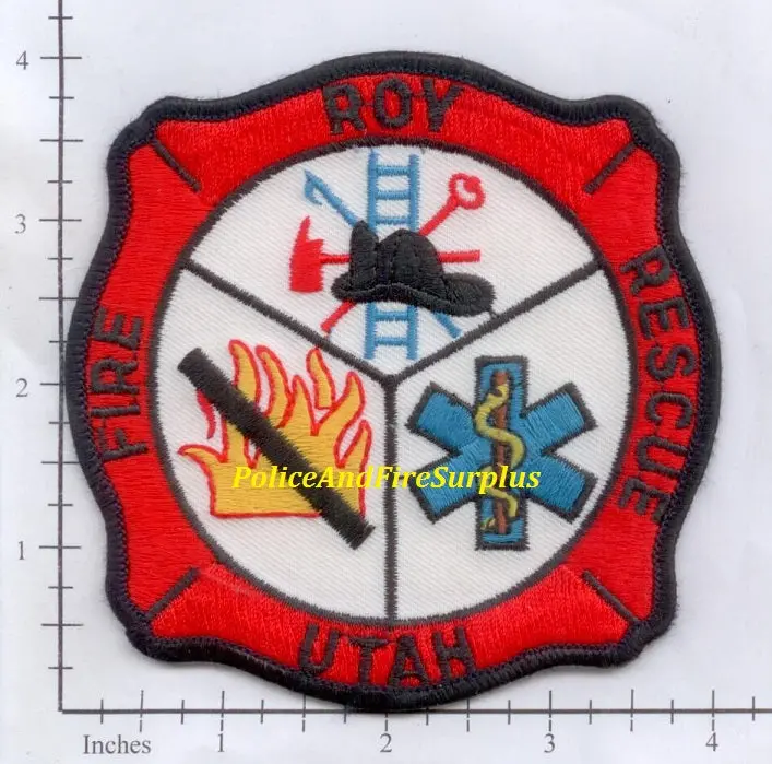 Utah - Roy Fire Rescue Patch 1