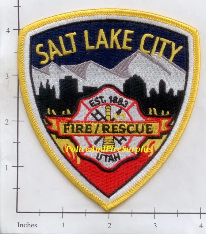 Utah - Salt Lake City Fire Dept Patch 1