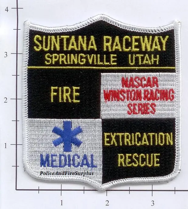 Utah - Sultana Raceway Fire, Medical, Extrication Rescue Patch 1