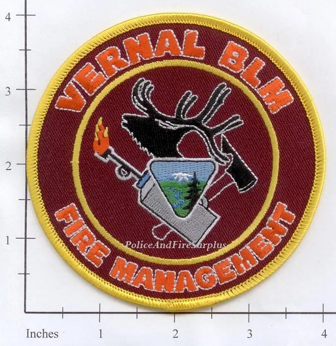 Utah - Vernal Bureau Of Land Fire Management Patch 1