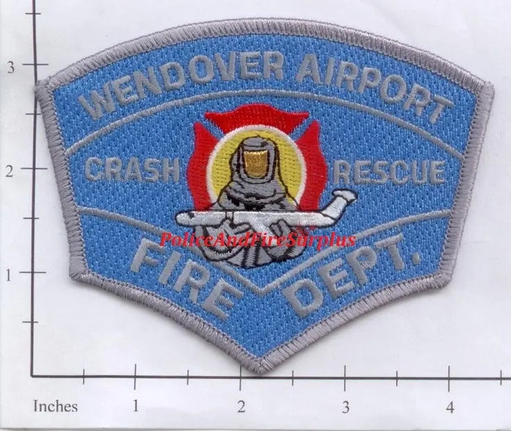 Utah - Wendover Airport Fire Dept Patch 1