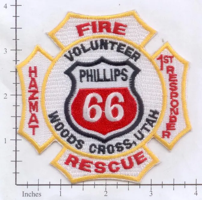 Utah - Woods Cross Volunteer Fire Rescue Patch 1