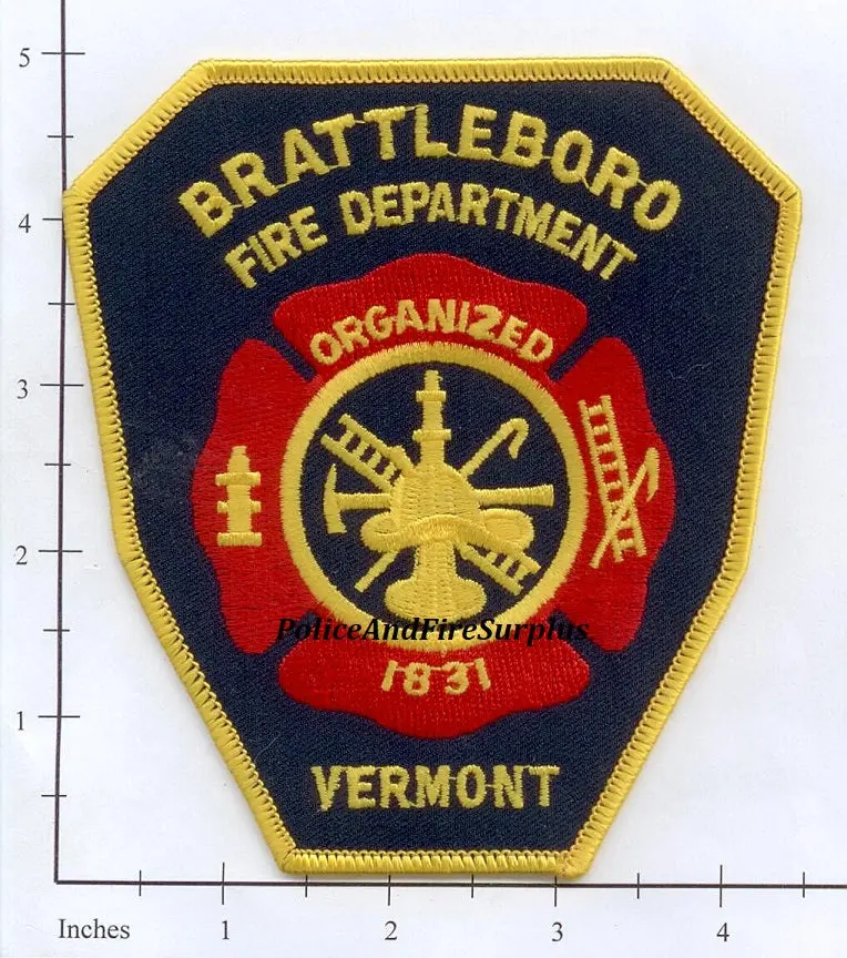 Vermont - Brattleboro Fire Dept Patch V1 1