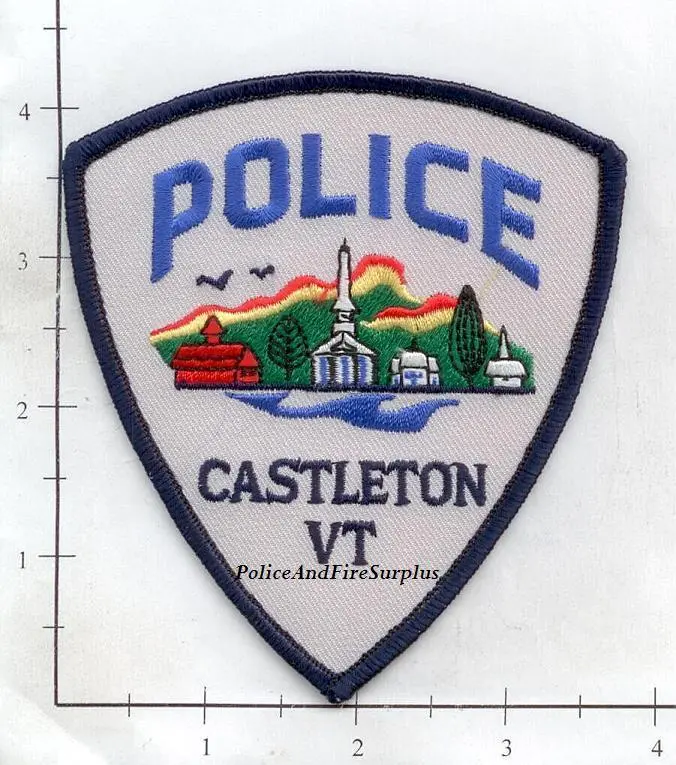 Vermont - Castleton Police Dept Patch 1