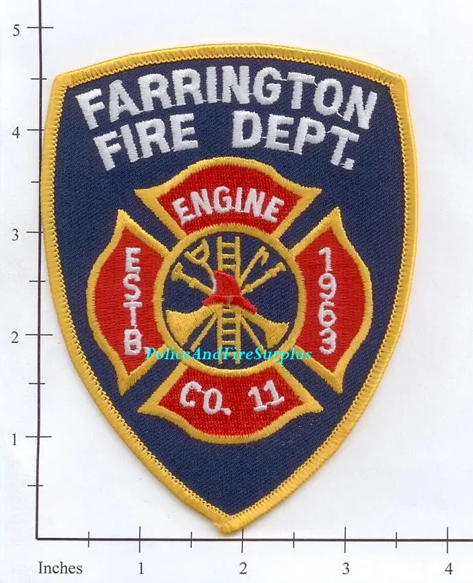 Vermont - Farmington Engine 11 Fire Dept Patch 1