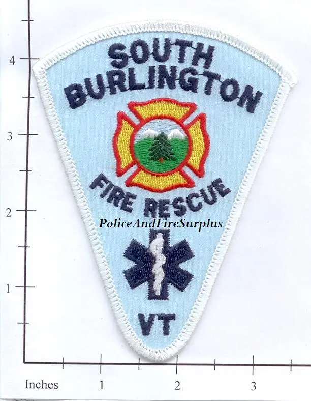 Vermont - South Burlington Fire Rescue Patch 1