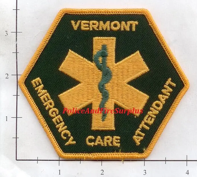 Vermont - Vermont Emergency Care Attendant Patch 1